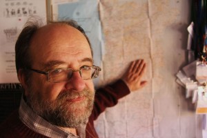 O investigador Eduardo Castro e a área mais preocupante, o Pinhal Interior Sul